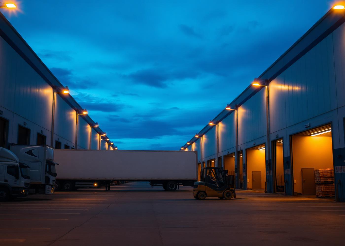 Logistics operations observed by Thinking Stack